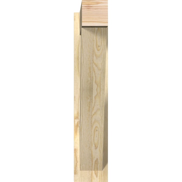 Traditional Block Rough Sawn Outlooker, Douglas Fir, 6W X 26D X 30H